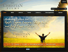 Tablet Screenshot of mychristianfilms.org